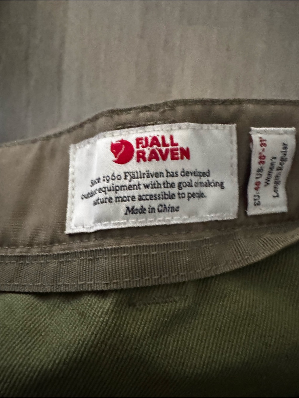 Brand new : Fjallraven Women’s NIKKA TROUSERS CURVED W - Picture 4 of 7